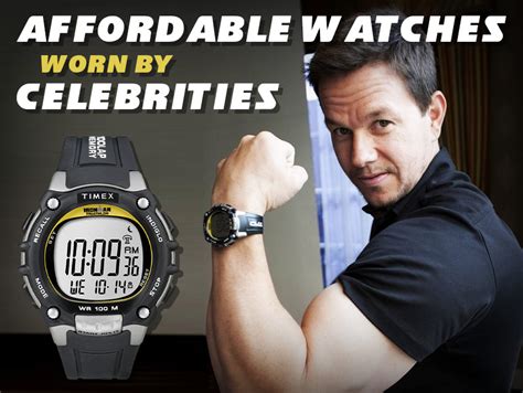 Affordable Watches Worn By Celebrities .